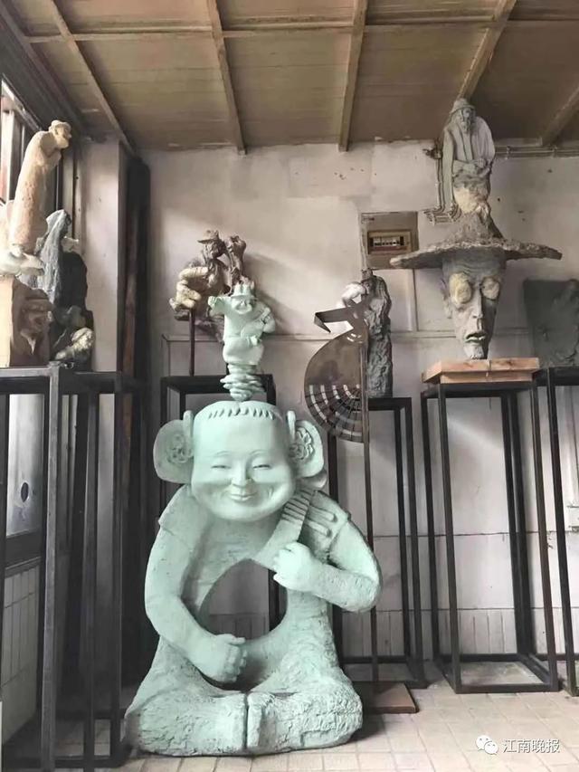 點贊！無錫雕塑家苦心打造阿炳雕塑館